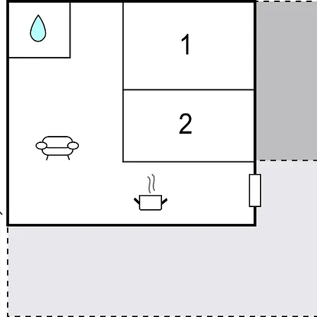 Apartamento 2 Bedroom Stunning In *